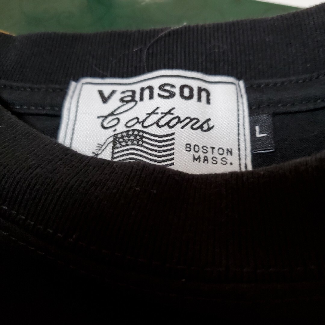 VANSON(バンソン)のバンソンロンTです メンズのトップス(Tシャツ/カットソー(七分/長袖))の商品写真