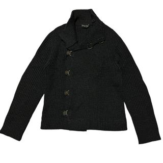 ドルチェアンドガッバーナ(DOLCE&GABBANA)のDOLCE&GABBANA 04AW フックニット グレー 50 XL相当(ニット/セーター)