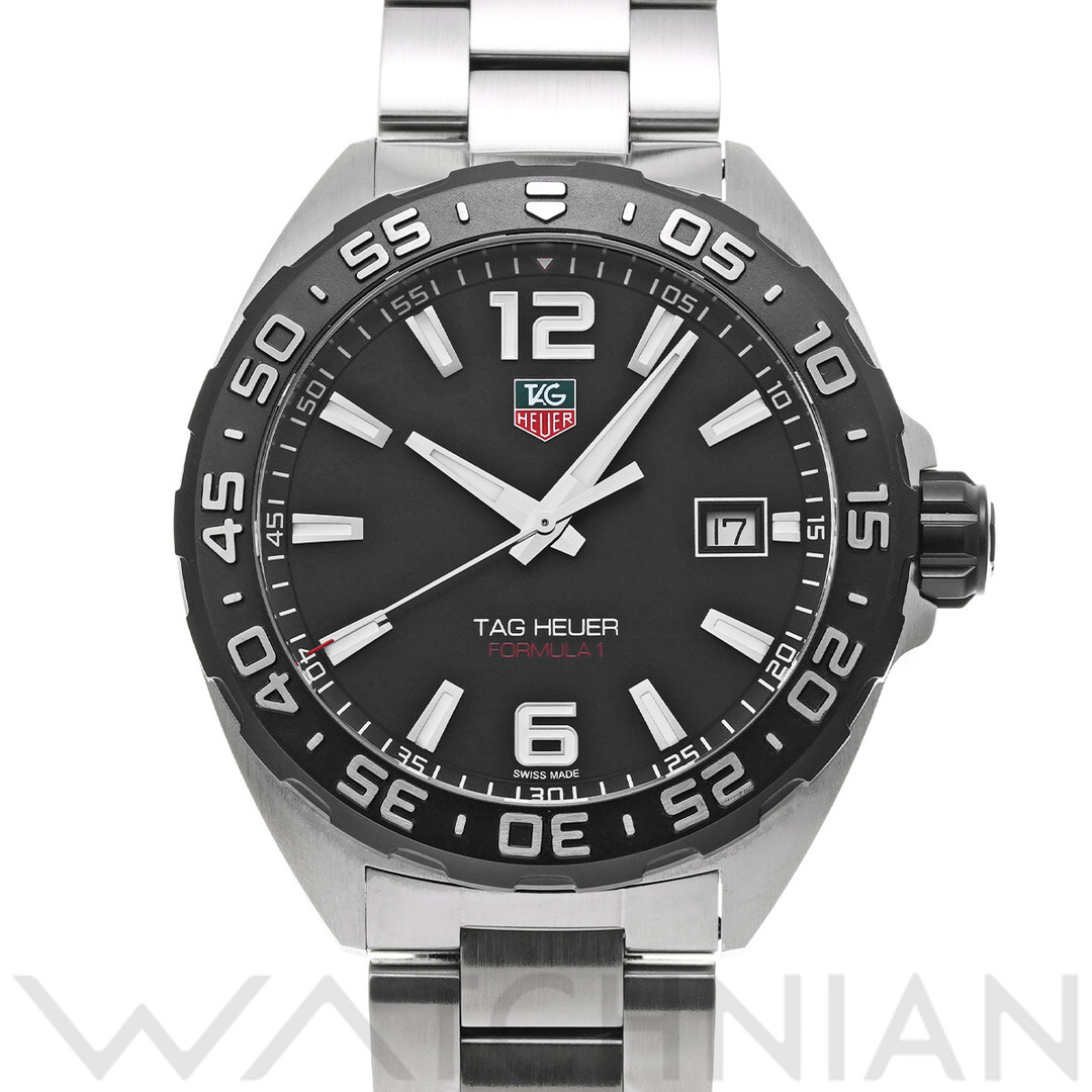 TAG Heuer(タグホイヤー)の中古 タグ ホイヤー TAG HEUER WAZ1110.BA0875 ブラック メンズ 腕時計 メンズの時計(腕時計(アナログ))の商品写真