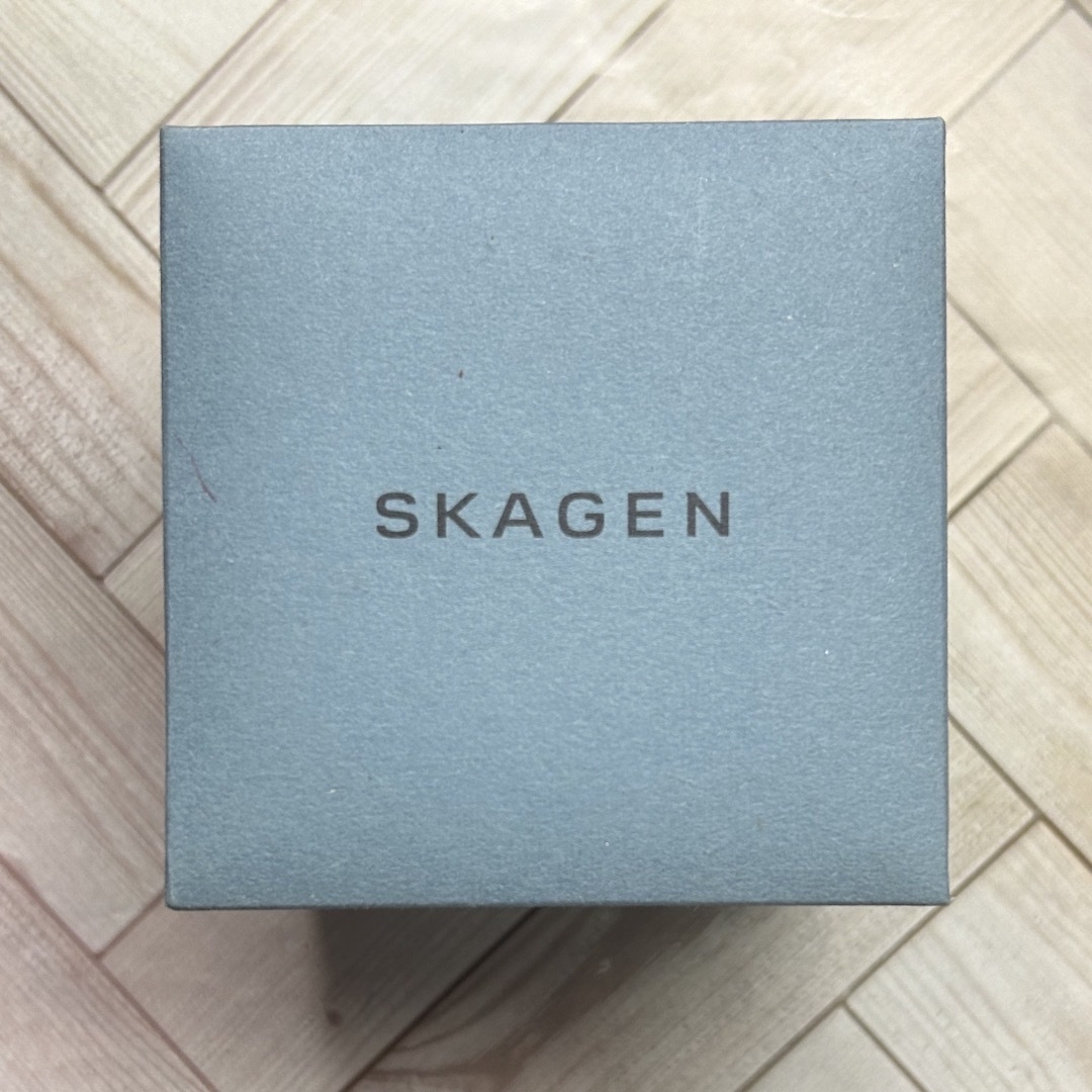 SKAGEN(スカーゲン)の【新品未使用】SKAGEN  ローズトーンスチールメッシュウォッチ レディースのファッション小物(腕時計)の商品写真