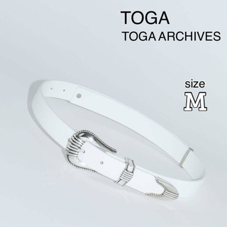 TOGA - 新品 定価1.9万円 TOGA TZ31-AH918 メタルバックルベルト