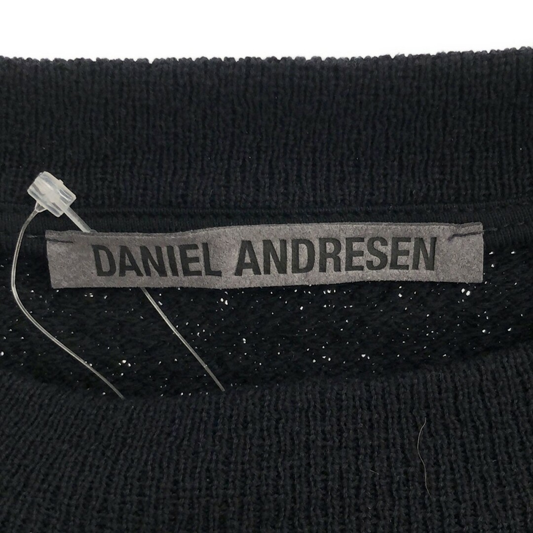 DANIEL ANDRESEN ダニエル アンドレセン スウェットトレーナー  ブラック XS メンズのトップス(スウェット)の商品写真