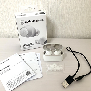 audio-technica - audio−technica ATH-CKS30TW ホワイト 白