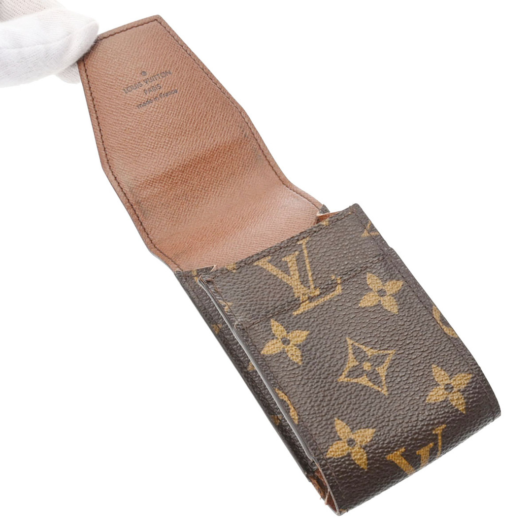 LOUIS VUITTON(ルイヴィトン)のルイヴィトン モノグラム エテュイ シガレットケース ブランド小物 ブラウ レディースのファッション小物(ポーチ)の商品写真