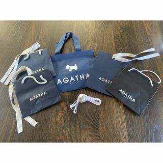 AGATHA - AGATHA アガタ　ショップ袋など　6点セット
