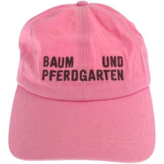 BAUM UND PFERDGARTEN - BAUM UND PFERDGARTEN バウムウンドヘルガーデン 22AW ロゴ刺繍キャップ ピンク F 22635-AW22-SEP