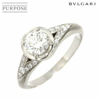 ブルガリ(BVLGARI)のブルガリ BVLGARI インコントロ ダモーレ ダイヤ 0.54ct G/VS1/3EX 10号 リング Pt プラチナ【証明書・鑑定書付き】VLP 90220867(リング(指輪))