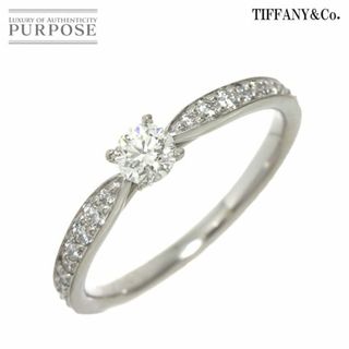 ティファニー(Tiffany & Co.)のティファニー TIFFANY&CO. ハーモニー ダイヤ 0.22ct I/VVS1/3EX 11号 リング Pt プラチナ 鑑定書 VLP 90221249(リング(指輪))