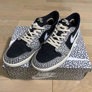 Nike Jordan1 Retro Low OG Black Cement