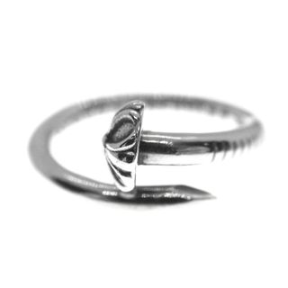 クロムハーツ(Chrome Hearts)のクロムハーツ CHROME HEARTS ■ 【 CROSSBALL NAIL RING 】 クロス ボール ネイル リング n5216(リング(指輪))