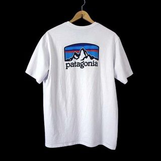 パタゴニア(patagonia)のパタゴニア 20SS Tシャツ カットソー 半袖 L ホワイトグレー 38501(その他)