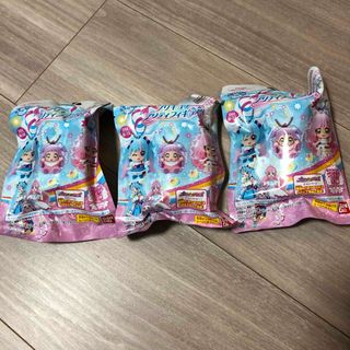 ひろがるスカイ！プリキュア　きゃらゆー　プリティフィギュア　3個セット(キャラクターグッズ)