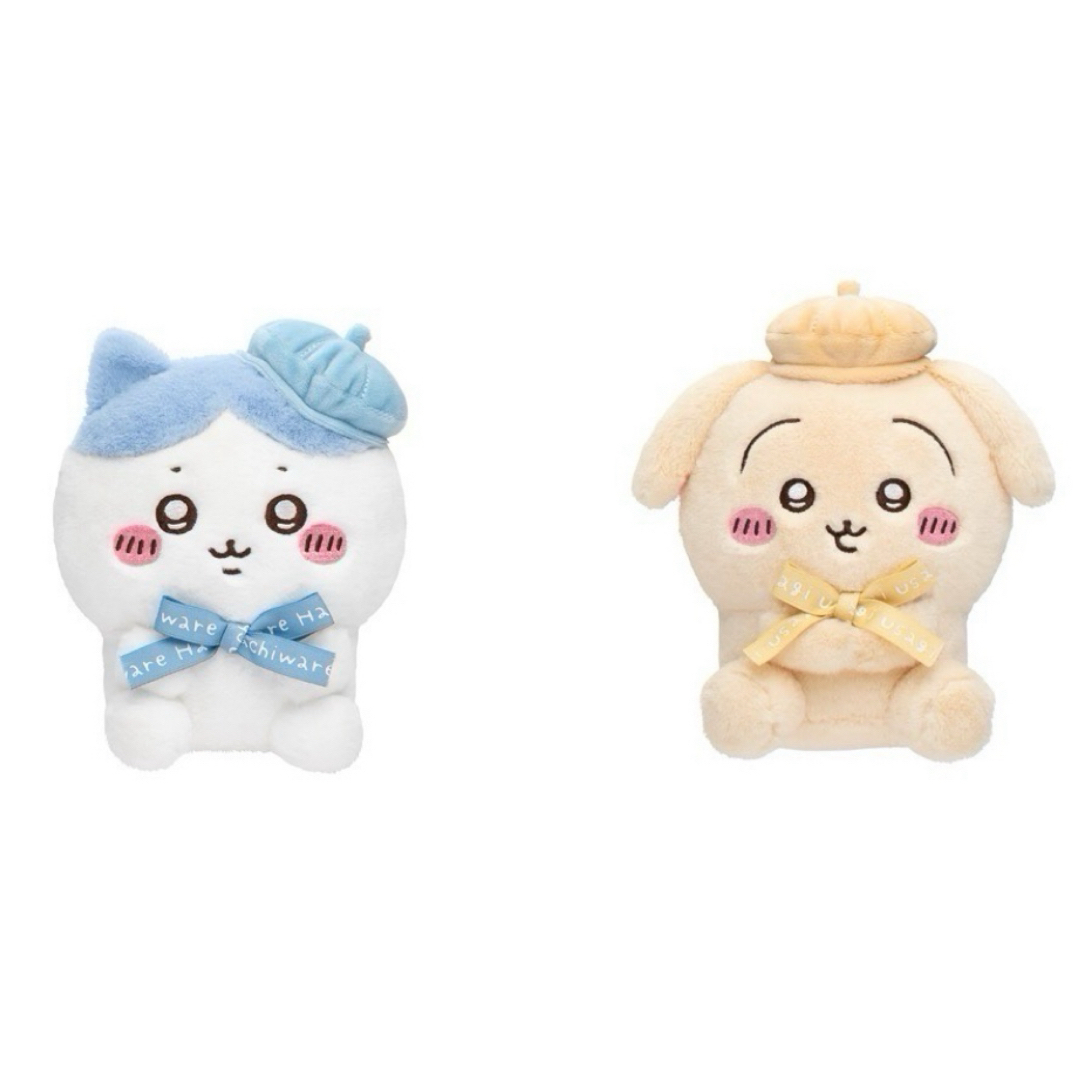 ちいかわ - ちいかわ 東京みやげ お座りぬいぐるみ うさぎ ハチワレの ちいかわ - ちいかわ 東京みやげ お座りぬいぐるみ うさぎ ハチワレの