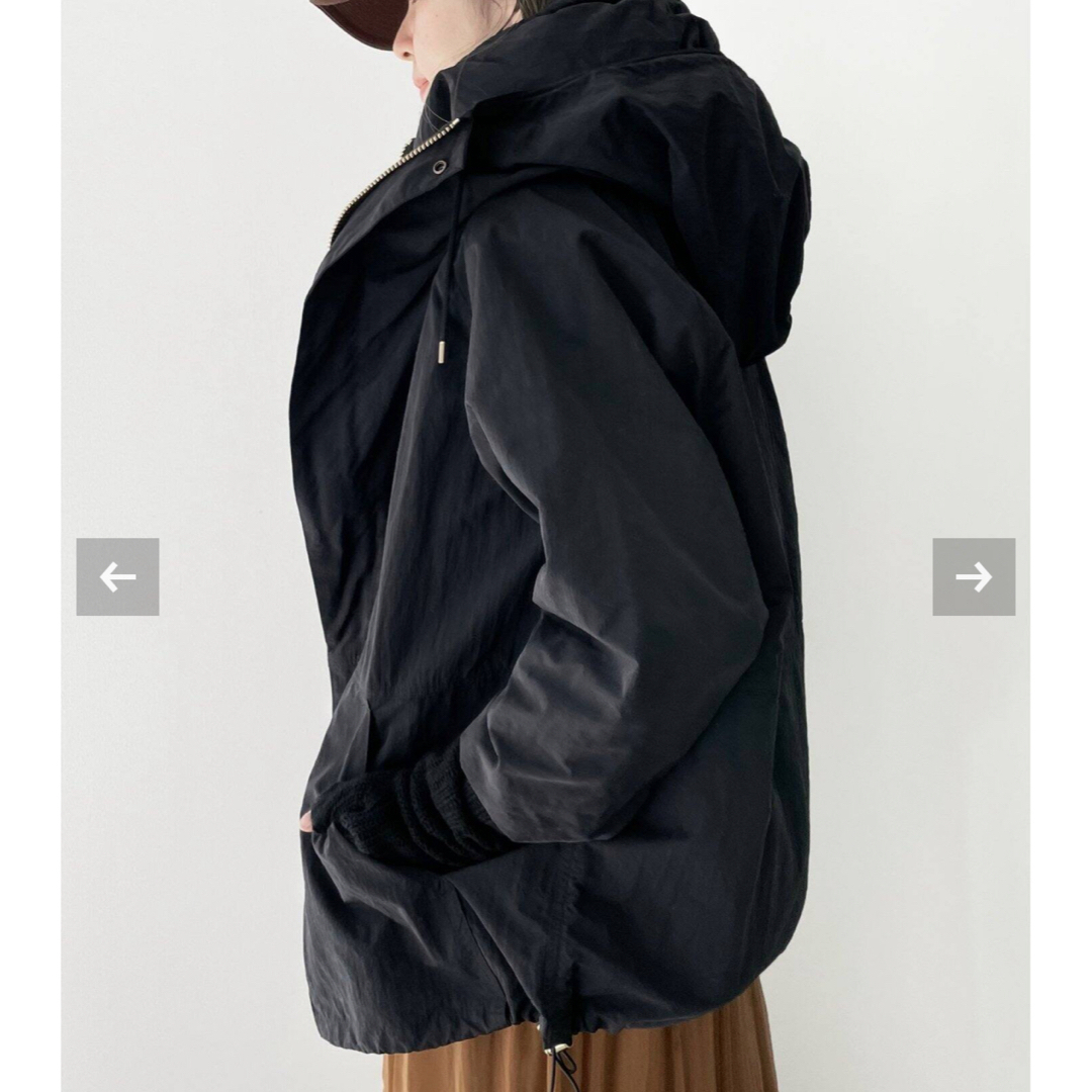 L'Appartement DEUXIEME CLASSE(アパルトモンドゥーズィエムクラス)の【REMI RELIEF/レミレリーフ】 Zip up 2way Blouson レディースのジャケット/アウター(ナイロンジャケット)の商品写真