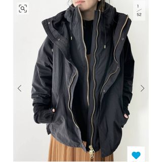 アパルトモンドゥーズィエムクラス(L'Appartement DEUXIEME CLASSE)の【REMI RELIEF/レミレリーフ】 Zip up 2way Blouson(ナイロンジャケット)