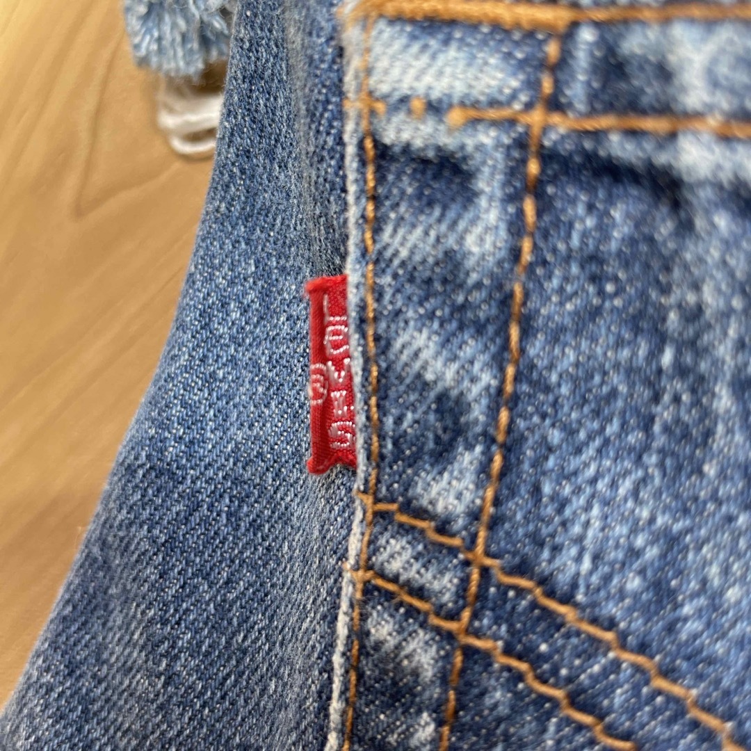 Levi's(リーバイス)のLevi's リーバイス　ヴィンテージ　デニム　ショートパンツ　キッズ キッズ/ベビー/マタニティのキッズ服男の子用(90cm~)(パンツ/スパッツ)の商品写真