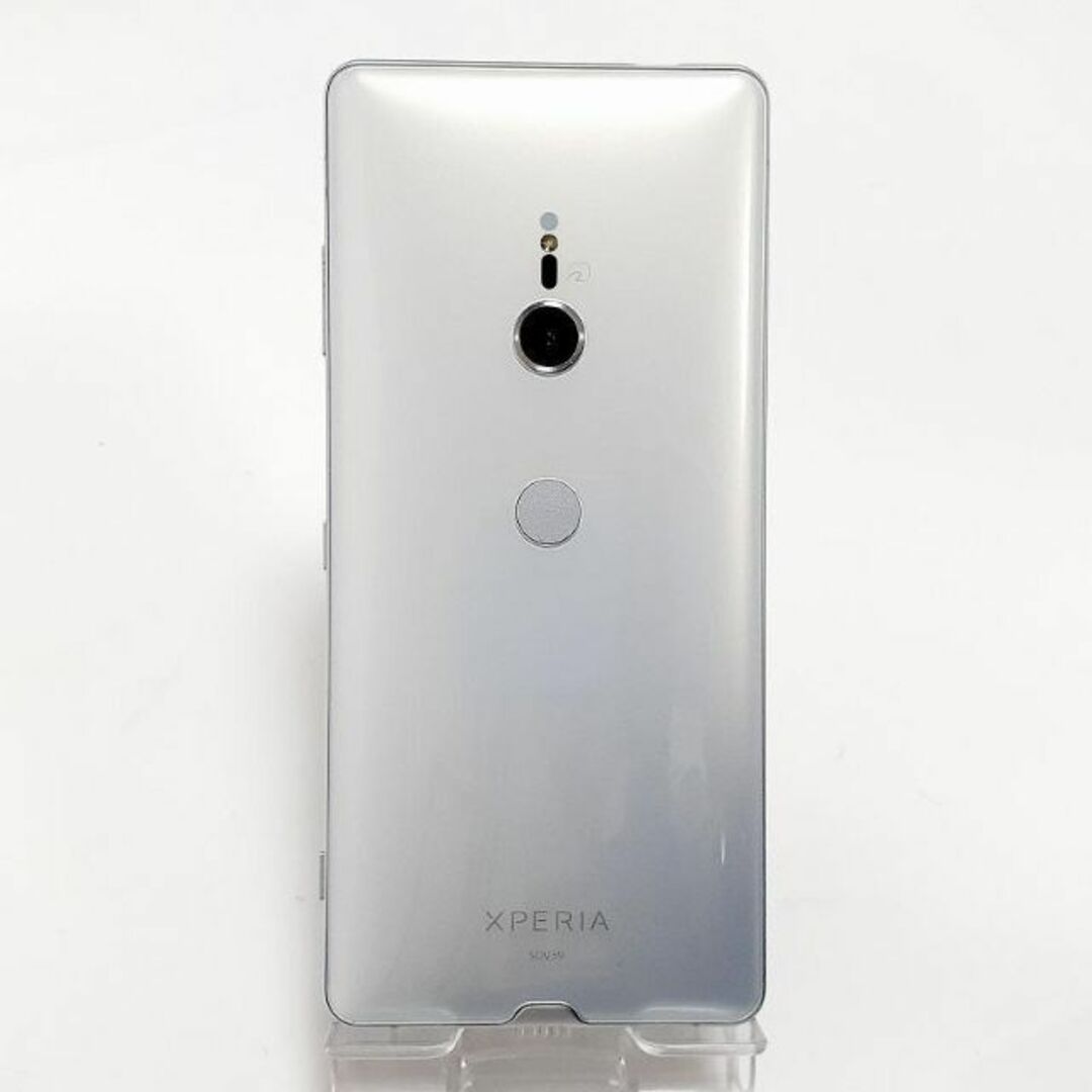 SONY(ソニー)のXperia エクスペリア XZ3 SOV39 ホワイトシルバー スマホ/家電/カメラのスマートフォン/携帯電話(スマートフォン本体)の商品写真