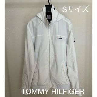 トミーヒルフィガー(TOMMY HILFIGER)のTOMMY HILFIGER ナイロンジャケット Sサイズ　ホワイト(ナイロンジャケット)