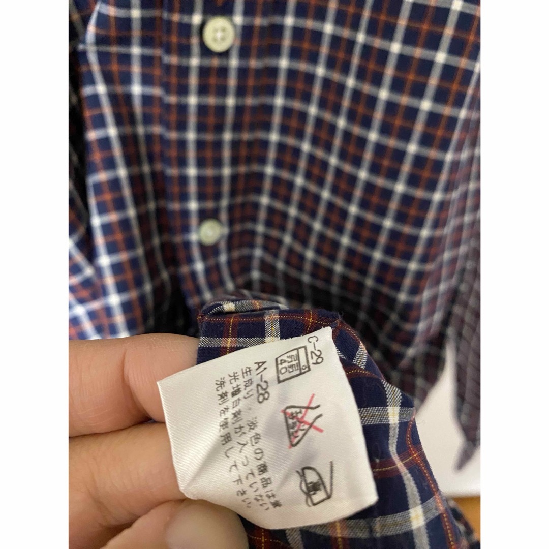 POLO RALPH LAUREN(ポロラルフローレン)のラルフローレン レディース チェックシャツ 160 RALPHLAUREN レディースのトップス(シャツ/ブラウス(長袖/七分))の商品写真