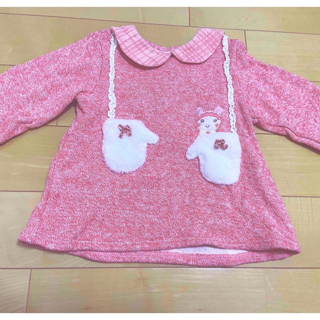 coeur a coeur(クーラクール)のクーラクール 100 秋冬2セット キッズ/ベビー/マタニティのキッズ服女の子用(90cm~)(Tシャツ/カットソー)の商品写真