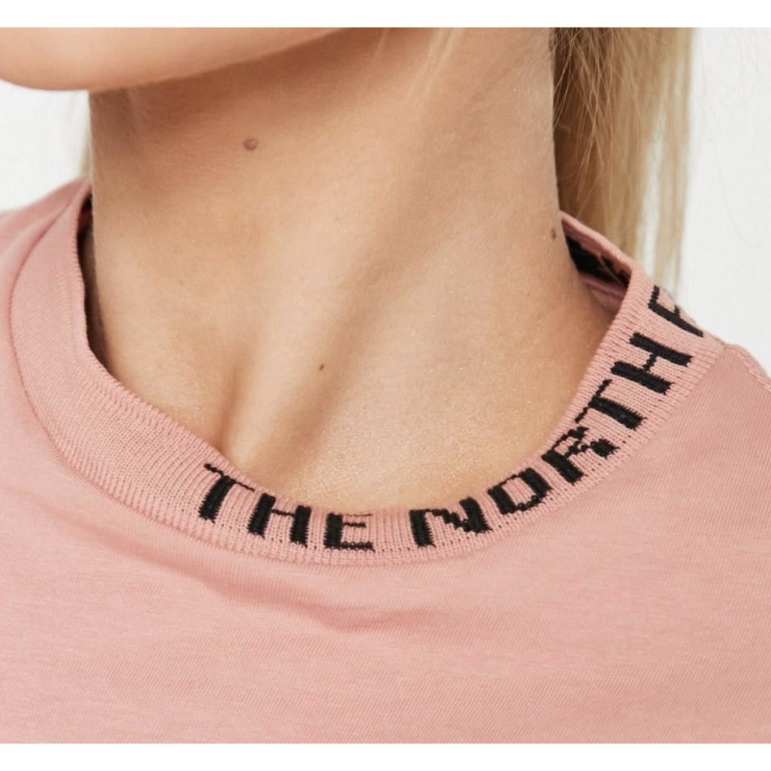 THE NORTH FACE(ザノースフェイス)のTHE NORTH FACE海外ザノースフェイスレディース　Tシャツワンピピンク レディースのワンピース(ミニワンピース)の商品写真