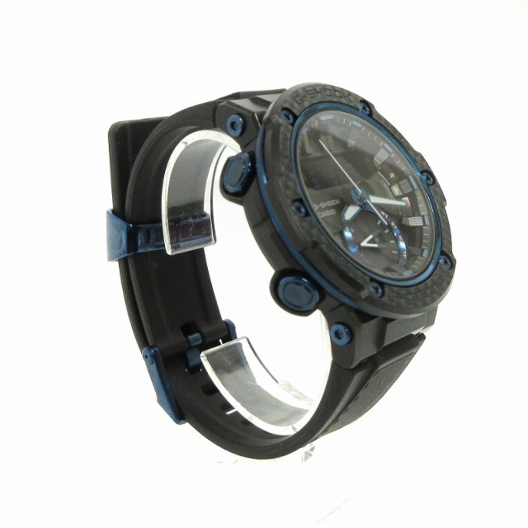 G-SHOCK(ジーショック)のカシオジーショック 腕時計 アナデジ タフソーラー 防水 黒 青 ■SM1 メンズの時計(腕時計(アナログ))の商品写真