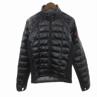 カナダグース(CANADA GOOSE)のカナダグース ハイブリッドライトジャケット ダウン 長袖 黒 S ■SM1(ダウンジャケット)