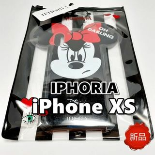 アイフォリア(IPHORIA)の新品 未使用 IPHORIA iPhone X XS スマホケース ブラック(iPhoneケース)