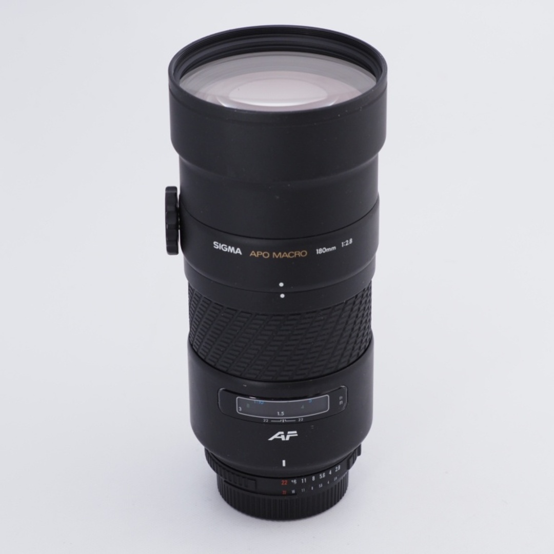 SIGMA(シグマ)のSIGMA シグマ APO MACRO 180mm f2.8 ニコン Fマウント用 動作品 ベトつきあり #9308 スマホ/家電/カメラのカメラ(レンズ(単焦点))の商品写真