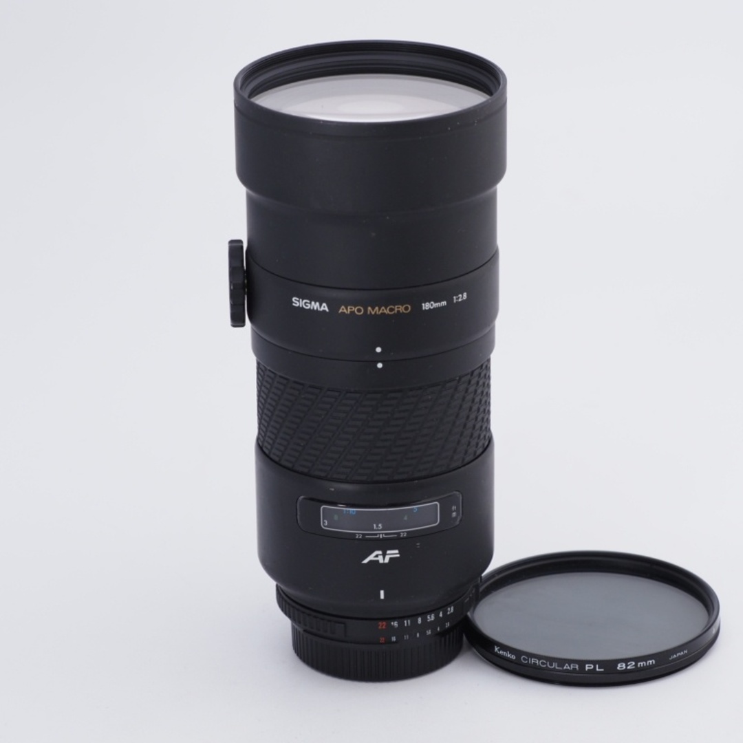 SIGMA(シグマ)のSIGMA シグマ APO MACRO 180mm f2.8 ニコン Fマウント用 動作品 ベトつきあり #9308 スマホ/家電/カメラのカメラ(レンズ(単焦点))の商品写真
