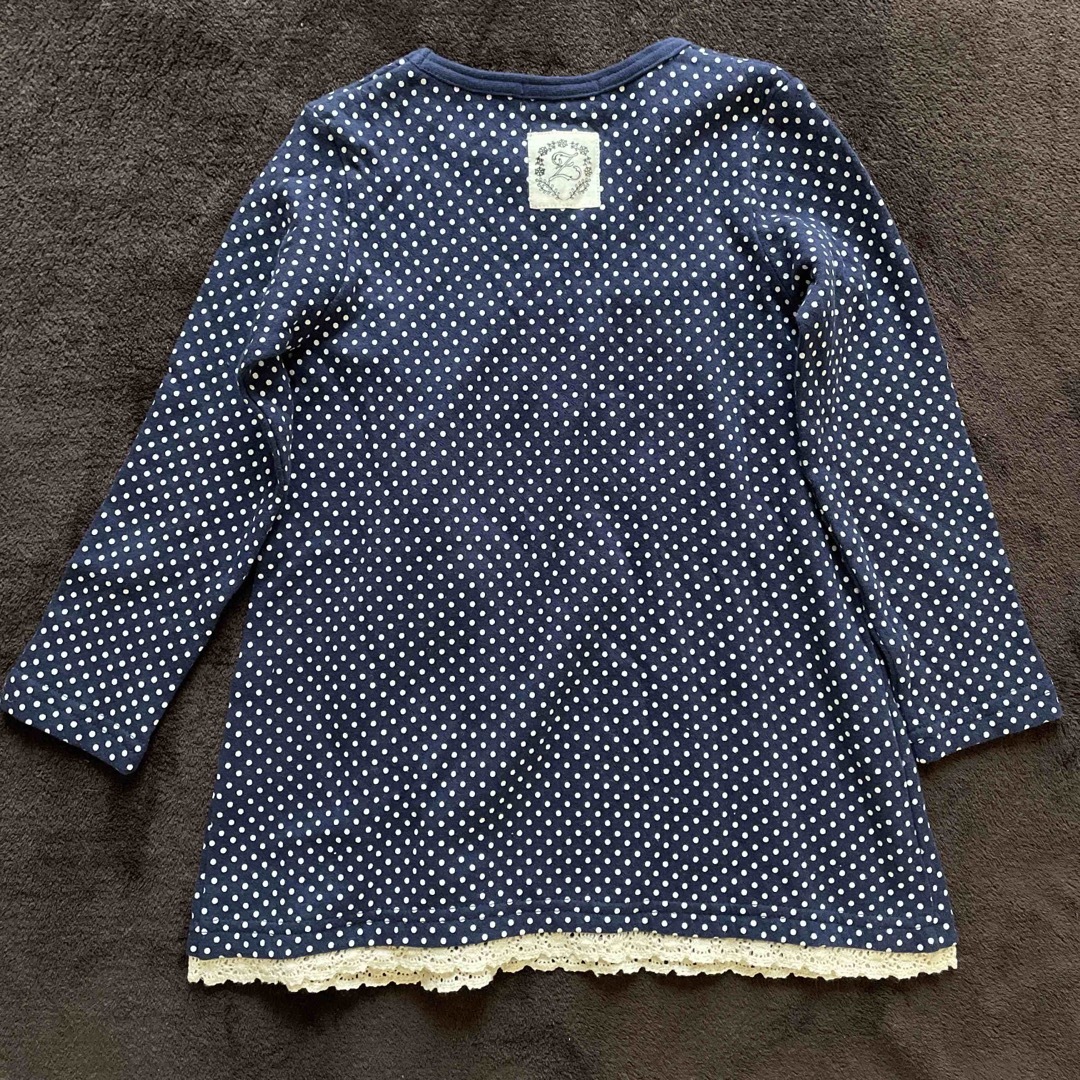 新品 カットソー 110cm  キッズ/ベビー/マタニティのキッズ服女の子用(90cm~)(Tシャツ/カットソー)の商品写真