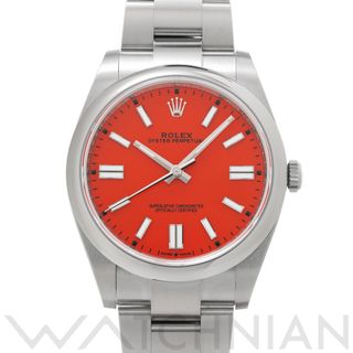 ロレックス(ROLEX)の中古 ロレックス ROLEX 124300 ランダムシリアル コーラルレッド メンズ 腕時計(腕時計(アナログ))