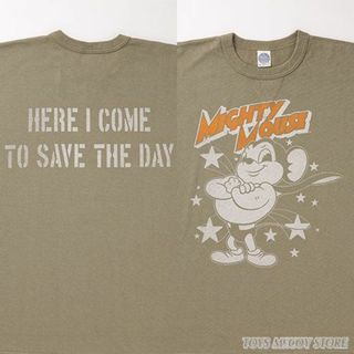 トイズマッコイ(TOYS McCOY)の定価以下 トイズマッコイ TOYS McCOY MIGHTY MOUSE TEE(Tシャツ/カットソー(半袖/袖なし))