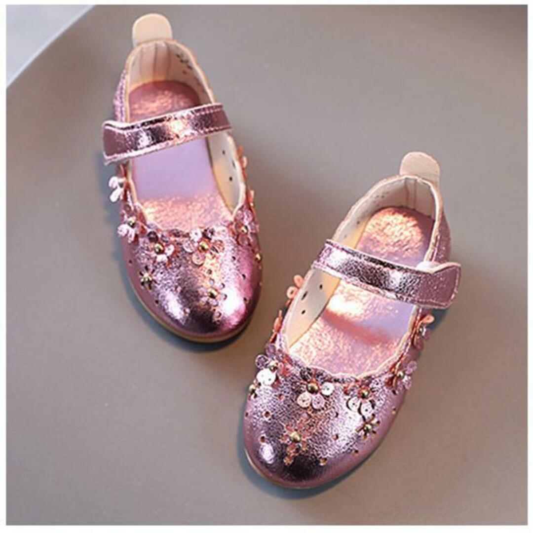 【並行輸入】フォーマルシューズ 女の子 pmyshoes369 キッズ/ベビー/マタニティのキッズ靴/シューズ(15cm~)(フォーマルシューズ)の商品写真