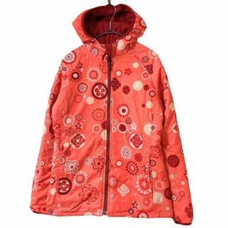 パタゴニア(patagonia)のパタゴニア リバーシブル 中綿 フーディー ジャケット 総柄 レディースS(ダウンジャケット)