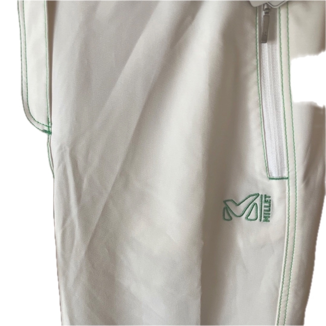 MILLET(ミレー)のMILLETミレー　白パンツ　ゴルフズボン レディースのパンツ(カジュアルパンツ)の商品写真