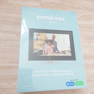 新品 Facebook portal mini スマートディスプレイ 8インチ(ディスプレイ)