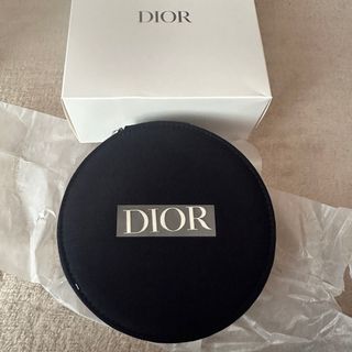 Dior - 【伊勢丹新宿限定】ディオール　ノベルティ　丸型ポーチ　バニティ 箱付き