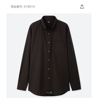 ユニクロ(UNIQLO)のエクストラファインコットンブロードシャツ(シャツ)