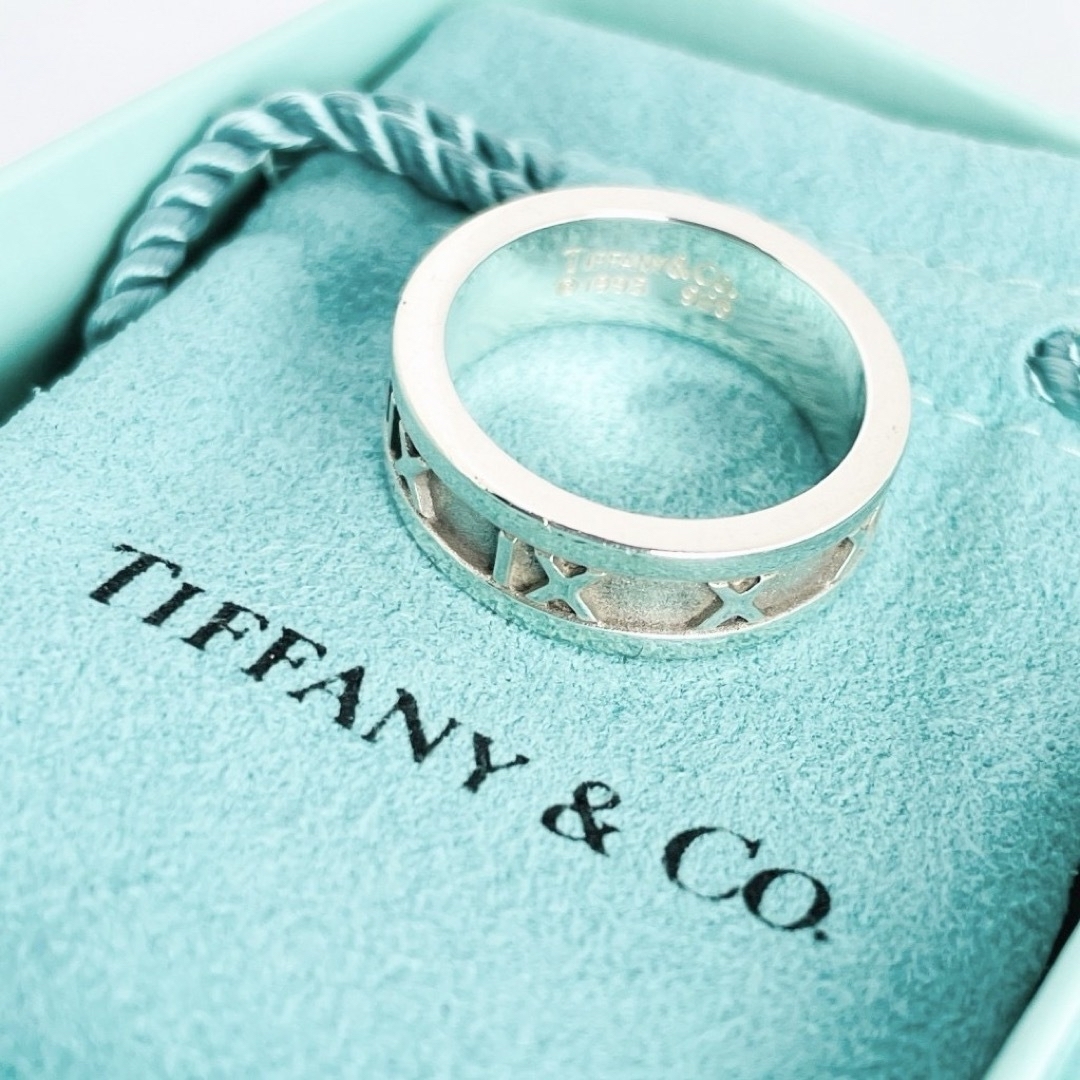 Tiffany & Co.(ティファニー)の美品★ティファニー アトラス シルバー リング 11号 SV925 指輪 刻印 レディースのアクセサリー(リング(指輪))の商品写真