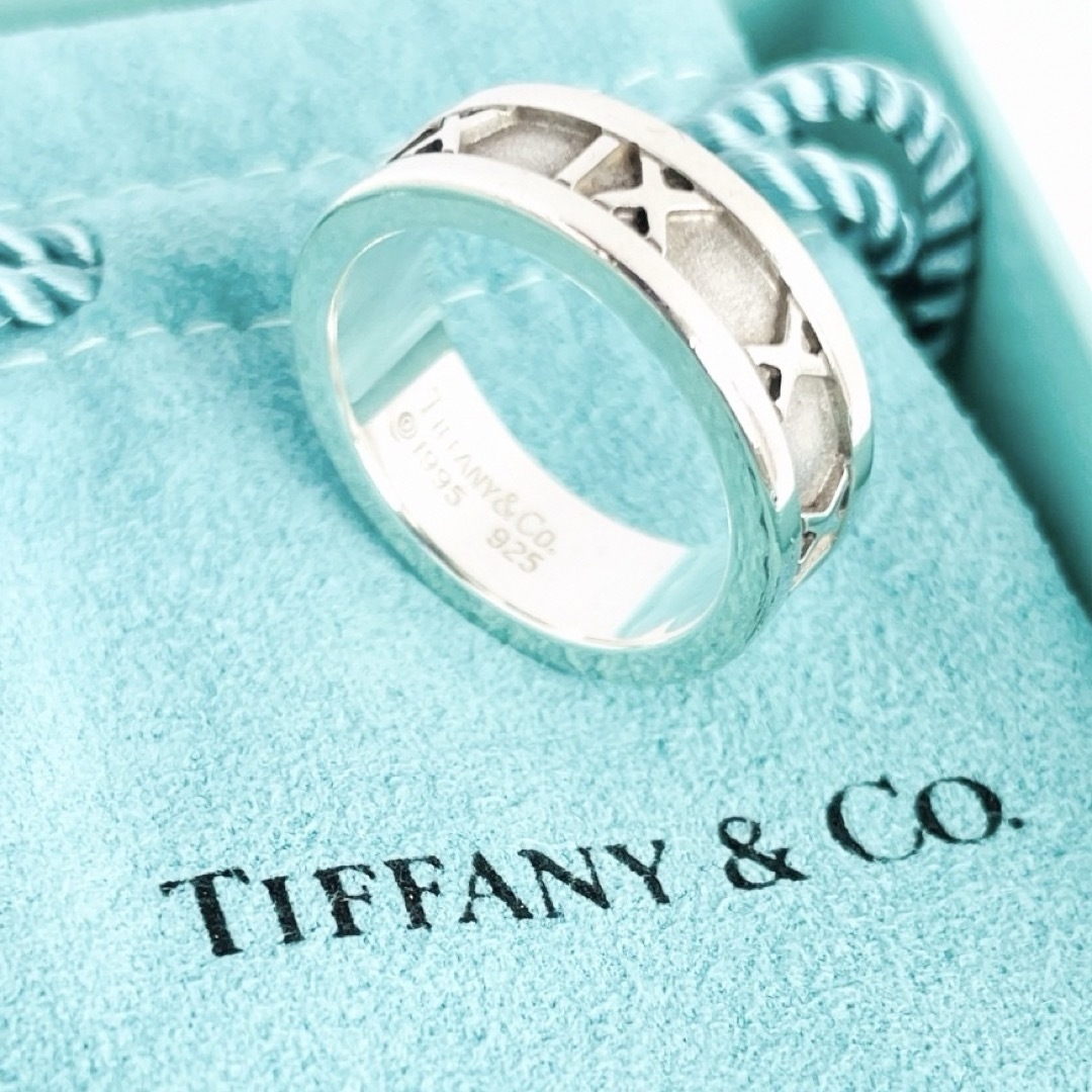 Tiffany & Co.(ティファニー)の美品★ティファニー アトラス シルバー リング 11号 SV925 指輪 刻印 レディースのアクセサリー(リング(指輪))の商品写真