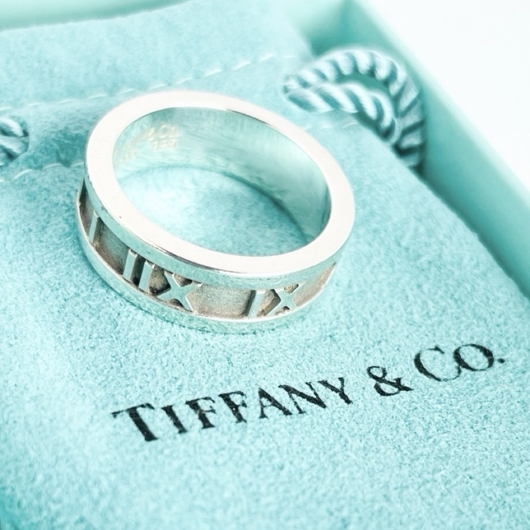 Tiffany & Co.(ティファニー)の美品★ティファニー アトラス シルバー リング 11号 SV925 指輪 刻印 レディースのアクセサリー(リング(指輪))の商品写真