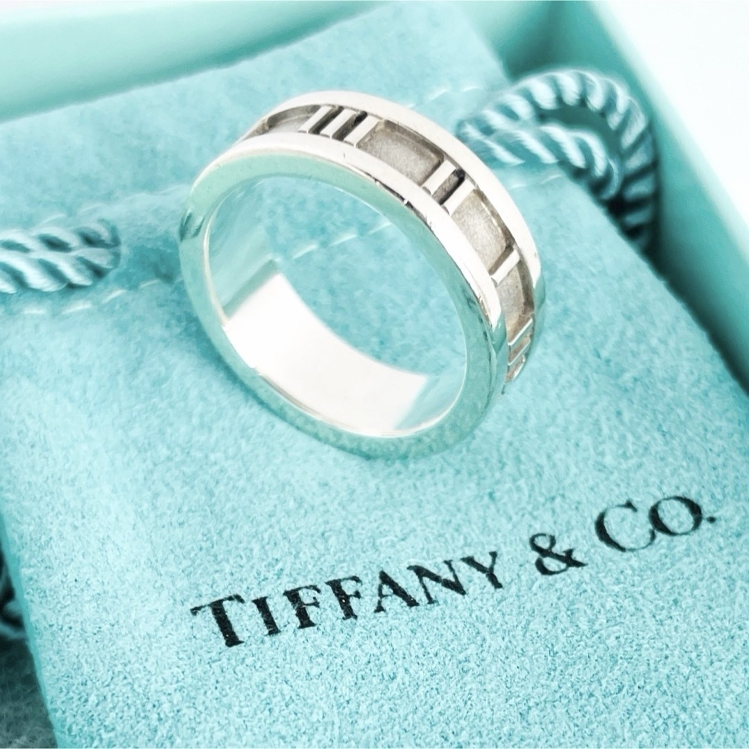 Tiffany & Co.(ティファニー)の美品★ティファニー アトラス シルバー リング 11号 SV925 指輪 刻印 レディースのアクセサリー(リング(指輪))の商品写真