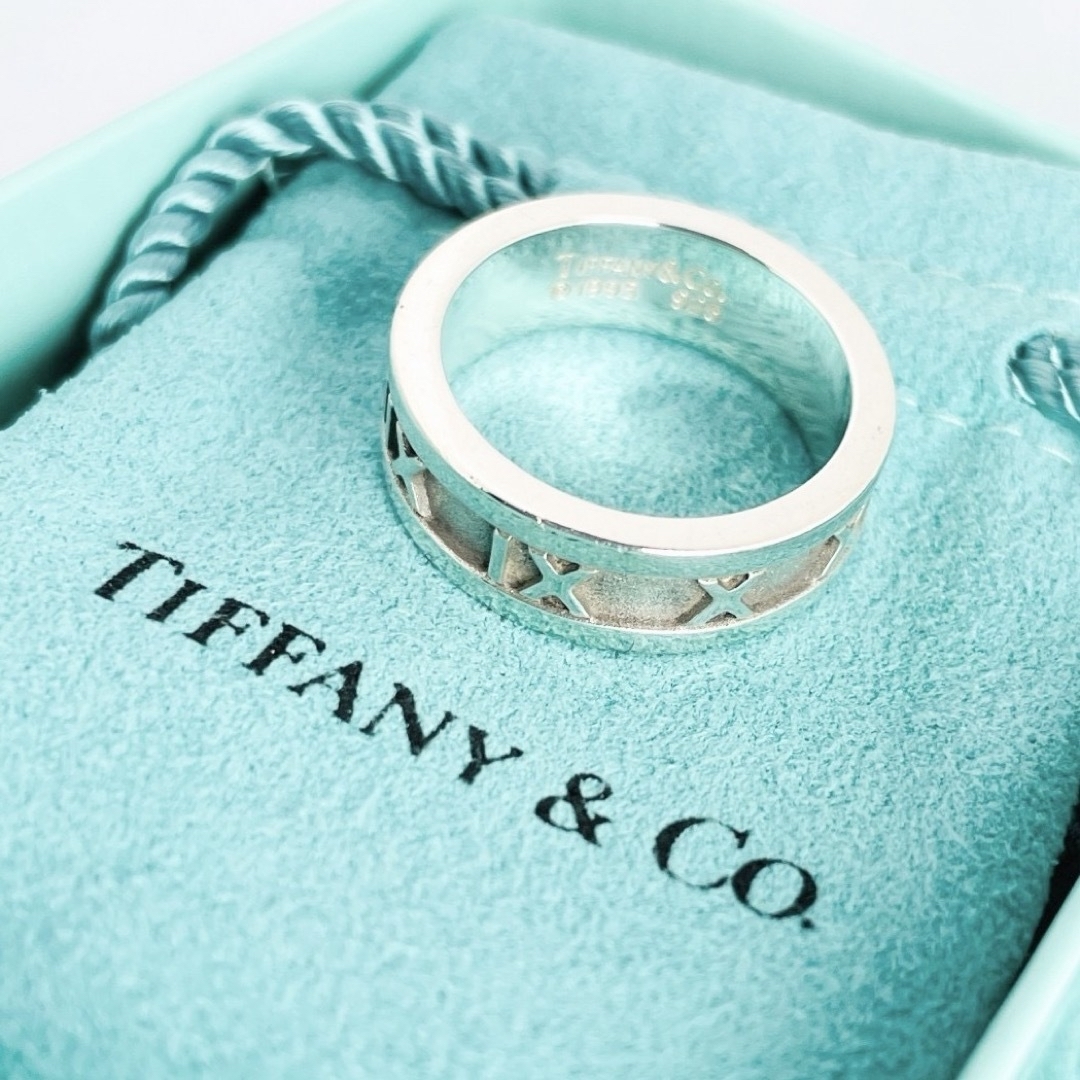 Tiffany & Co.(ティファニー)の美品★ティファニー アトラス シルバー リング 11号 SV925 指輪 刻印 レディースのアクセサリー(リング(指輪))の商品写真