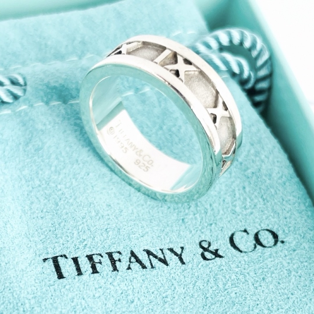 Tiffany & Co.(ティファニー)の美品★ティファニー アトラス シルバー リング 11号 SV925 指輪 刻印 レディースのアクセサリー(リング(指輪))の商品写真