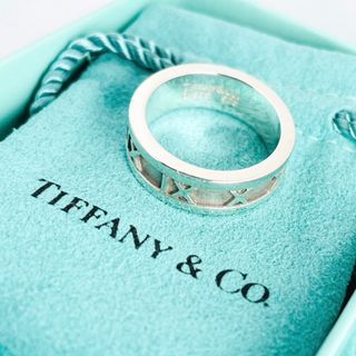 ティファニー(Tiffany & Co.)の美品★ティファニー アトラス シルバー リング 11号 SV925 指輪 刻印(リング(指輪))