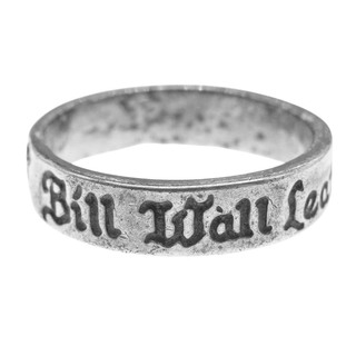 ビルウォールレザー(BILL WALL LEATHER)のBILL WALL LEATHER ビルウォールレザー リング R404 25th Anniversary Band Ring 25周年記念 アニバーサリー バンド リング シルバー系 13号【中古】(リング(指輪))