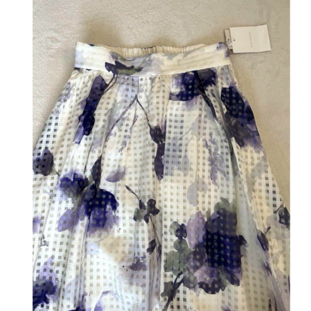 MERCURYDUO(マーキュリーデュオ)のMERCURYDUO マーキュリーデュオ 花柄 総柄 ロングスカート スカート レディースのスカート(ロングスカート)の商品写真