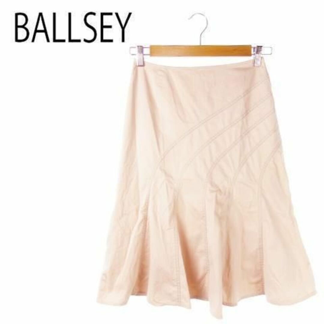 Ballsey(ボールジィ)のボールジィ  スカート ミモレ マーメイド 36 ピンク 220831AO20A レディースのスカート(その他)の商品写真