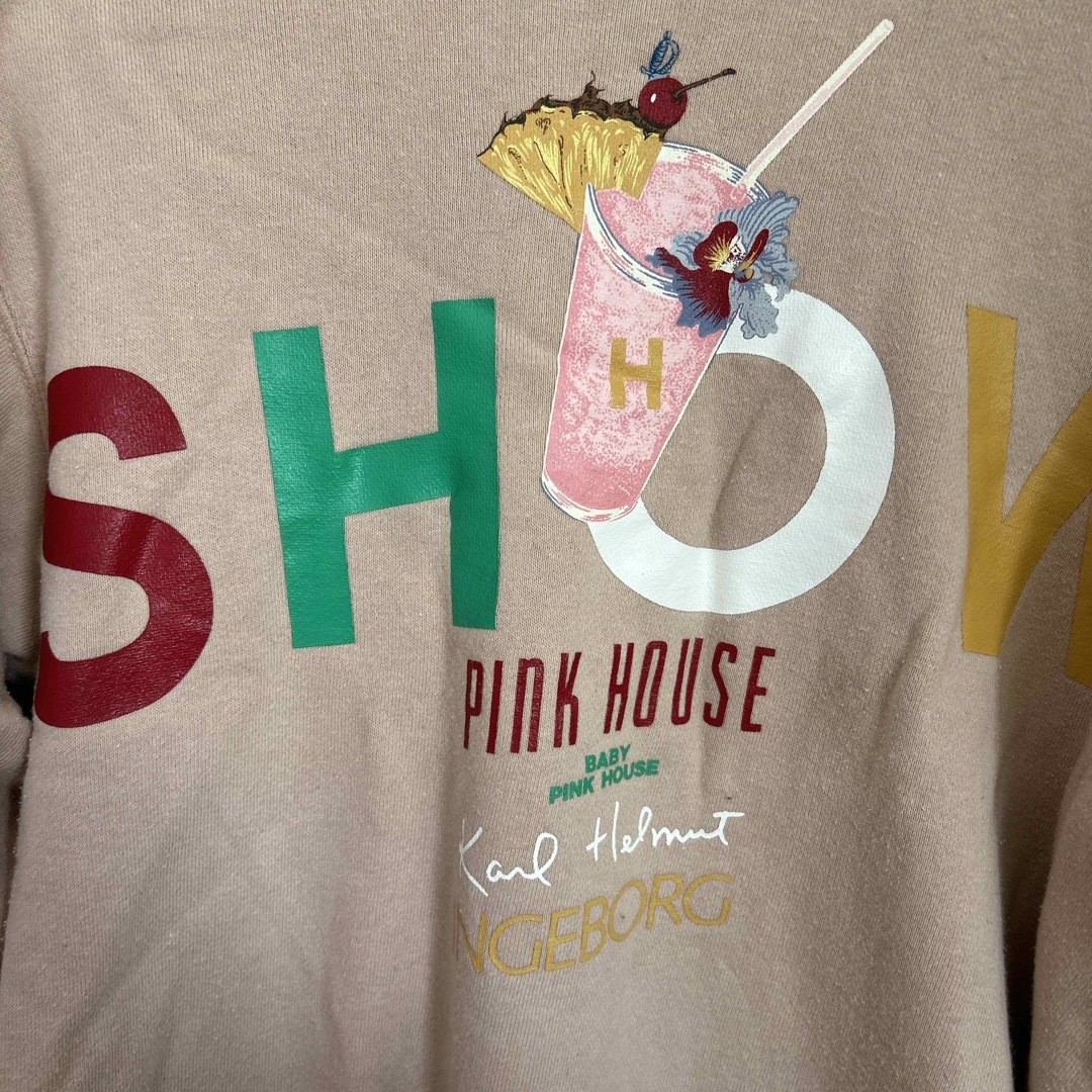PINK HOUSE(ピンクハウス)のK2 ピンクハウス　パフェ　show トレーナー　 レディースのトップス(トレーナー/スウェット)の商品写真